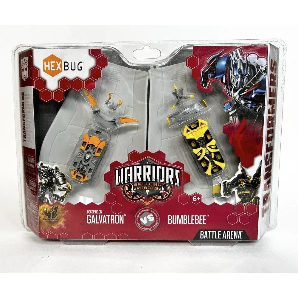 HEXBUG Transformers Warriors Battle Arena Bumblebee vs Galvatron 477-3320 NEW